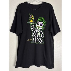 Cartel Ink Lucky Hellcat Beetlejuice Bob's Big‎ Boy Graphic Tee Black XL 2464